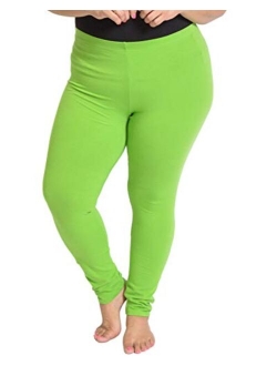 Stretch Is Comfort Women's Cotton Plus Size Leggings