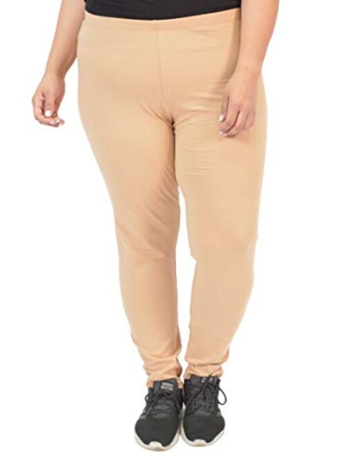 Stretch Is Comfort Women's Cotton Plus Size Leggings