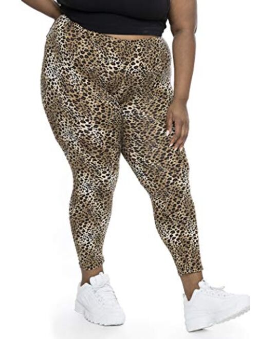 Stretch Is Comfort Women's Cotton Plus Size Leggings