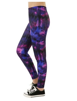 HDE Trendy Design Workout Leggings - Fun Fashion Graphic Printed Cute Patterns