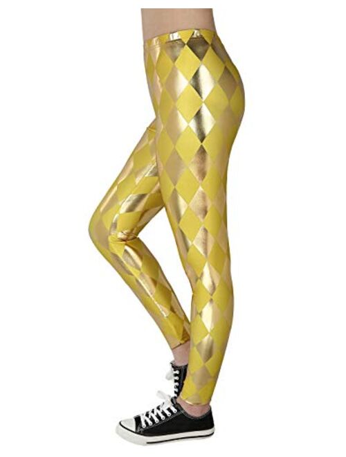 HDE Trendy Design Workout Leggings - Fun Fashion Graphic Printed Cute Patterns