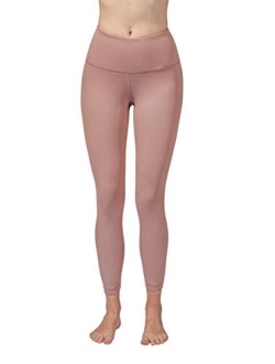 Womens High Waist Compression Leggings With High Shine Disco