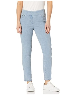 Women's Petite Pull-on Extra Stretch Denim Jean