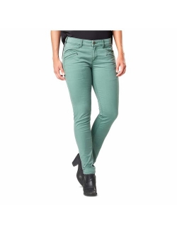 5.11 Tactical Women's Cavalry Twill Defender-Flex Slim Pants, Device Ready Pockets, Style 64415