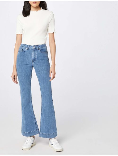 Amazon Brand - find. Women's Flared Jeans with Stretch