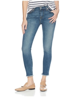 7 For All Mankind Women's Gwenevere Ankle Skinny Mid Rise Jean