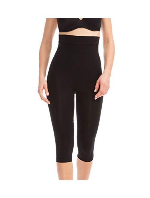 Farmacell 323 Women's high-Waisted Push-up Anti-Cellulite Control Capri Leggings