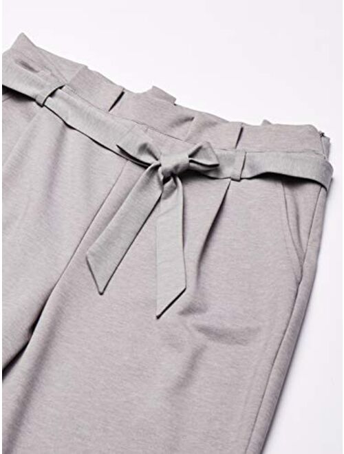 Amazon Brand - Meraki Women's High Waist Paper Bag Pants