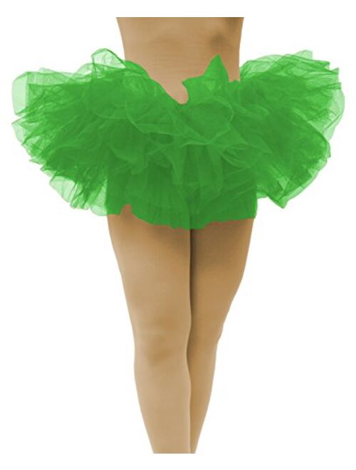 Dancina Classic Adult Tutus 3, 5 Layered Tulle Tutu Skirt for Women & Girls