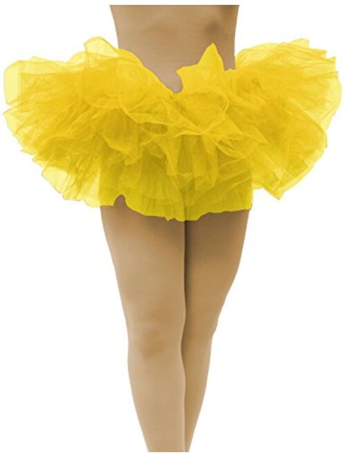 Dancina Classic Adult Tutus 3, 5 Layered Tulle Tutu Skirt for Women & Girls