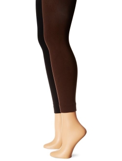 Women's Fleece Lined 2-Pair Pack Leggings