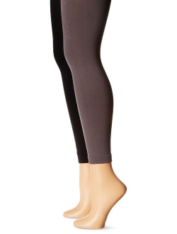 Women's Fleece Lined 2-Pair Pack Leggings