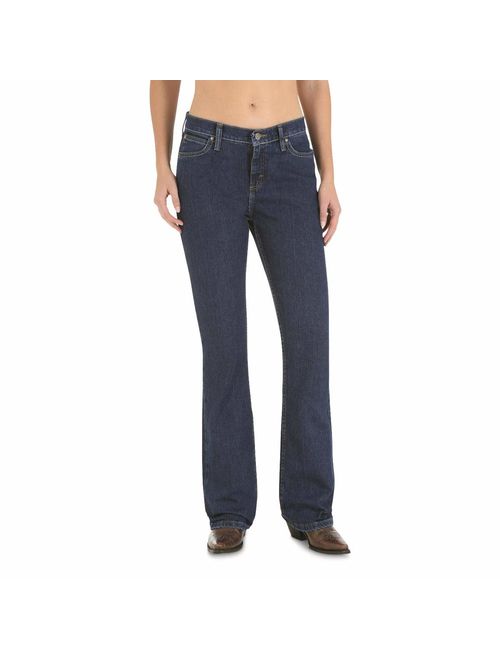 Wrangler Women's As Real as Wrangler Classic-Fit Bootcut Jean