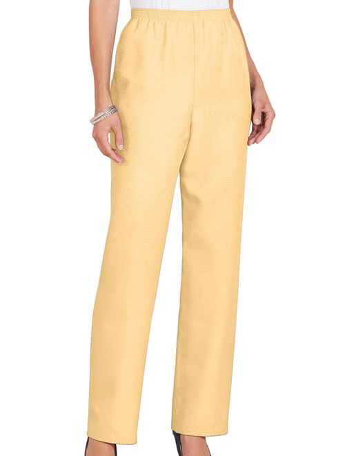 Alfred Dunner Women's Classic Missy Proportioned Medium Pant