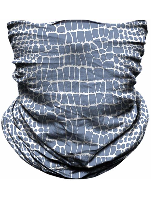 Seamless Neck Gaiter Shield Scarf Bandana Face Mask Seamless UV Protection for Motorcycle Cycling Riding Running Headbands