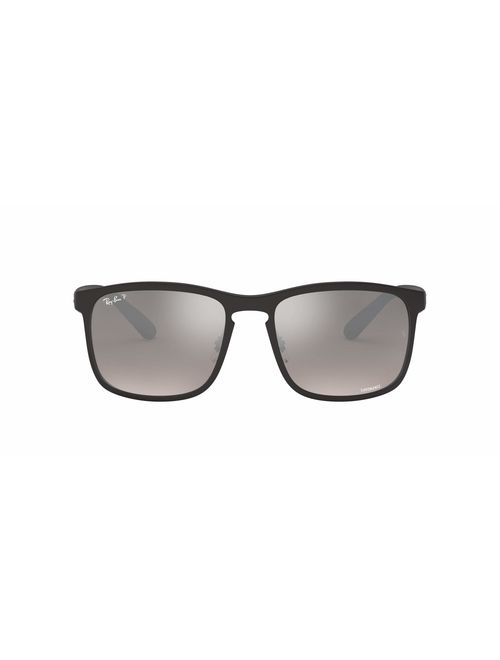 Ray-Ban RB4264 Chromance Mirrored Square Sunglasses