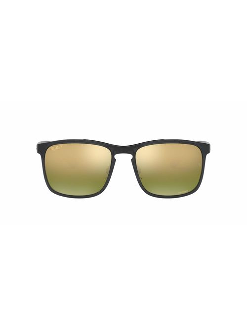 Ray-Ban RB4264 Chromance Mirrored Square Sunglasses