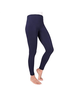 Women's Solid Fleece Leggings