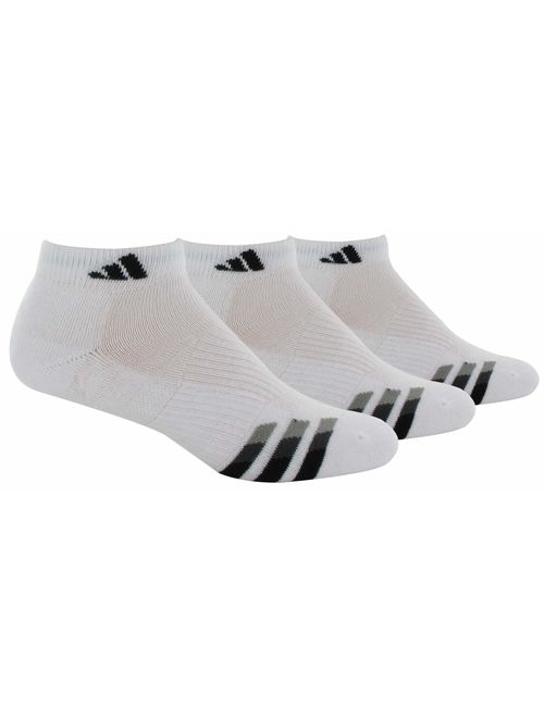 adidas Men's Cushioned Low Cut Socks (3-Pack)