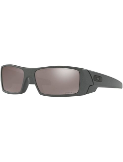 Men's Oo9014 Gascan Rectangular Sunglasses