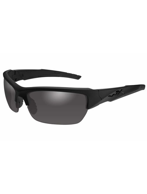 Wiley X Valor Ops Sunglasses, Grey/Black, Polarized Smoke Grey