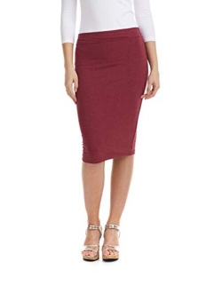 ESTEEZ Women's Pencil Skirt - Modest Stretchy Below The Knee - Chicago