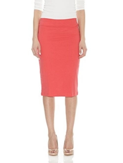 ESTEEZ Women's Pencil Skirt - Modest Stretchy Below The Knee - Chicago