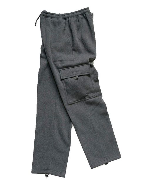 Woodland Supply Co. Men's Cargo Pocket Fleece Pants