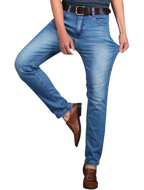 HENGAO Men's Casual Stretch Jeans