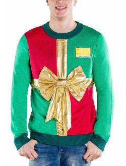 Men's Ugly Christmas Sweater - Funny Green Sweater