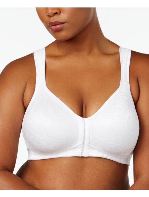 Playtex Women's 18 Hour Front Close Wirefree Back Support Posture Corrector Full Coverage Bra #E525