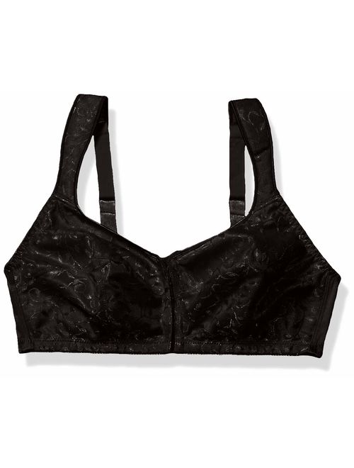 Just My Size Women's Front Close Soft Cup Plus Size Bra (1107)