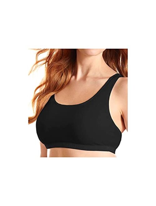 LEADING LADY Women's Plus-Size Light Impact Sports Bra