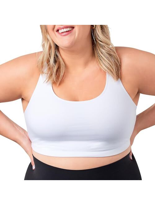 LEADING LADY Women's Plus-Size Light Impact Sports Bra