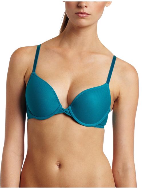 OnGossamer Women's Mesh Bump It Up Push Up Bra