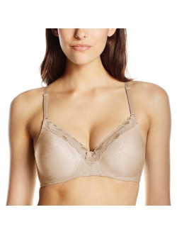 Women's Comfort Devotion Embellished Wire-Free Demi Bra