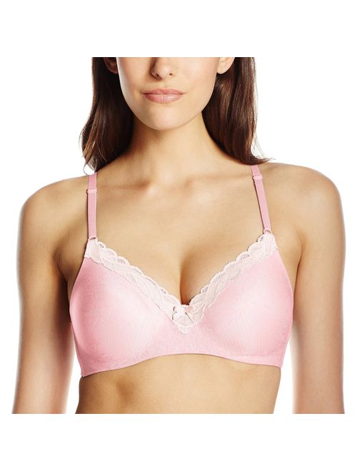 Maidenform Women's Comfort Devotion Embellished Wire-Free Demi Bra