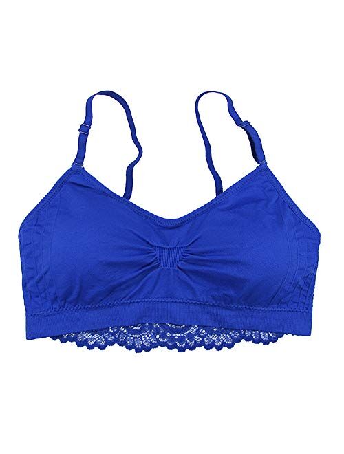 Coobie Seamless Lace Back Scoopneck Bra