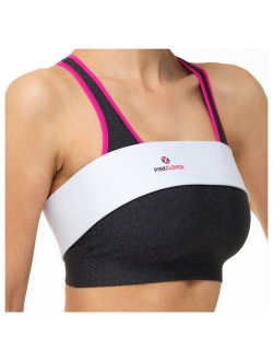 Breast Band, No-Bounce, High Impact Sports Bra Support Band | Post Surgery Bra Strap | Soft, Breathable Fabric