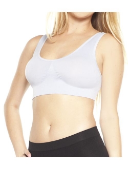 Ahh By Rhonda Shear Women's Seamless Leisure Bra