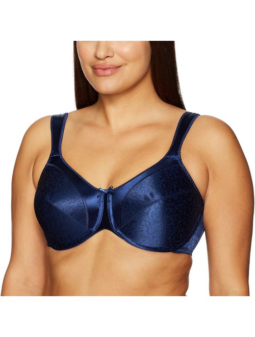 Bali Women's Satin Tracings Minimizer Underwire Bra