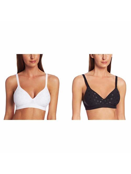 Hanes Women's Fuller Coverage Foam Wire Free Bra