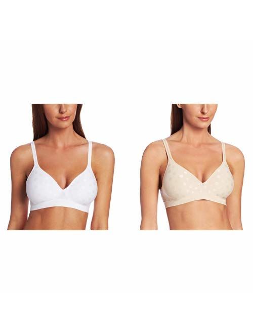 Hanes Women's Fuller Coverage Foam Wire Free Bra