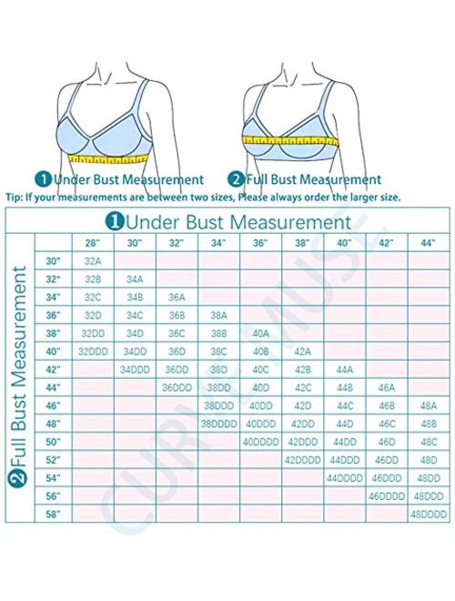 Curve Muse Women's Plus Size Minimizer Unlined Underwire Full Coverage Bra