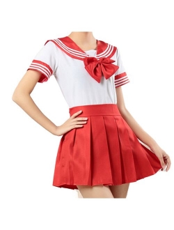 WenHong School Uniform Dress Cosplay Costume Japan Anime Girl Lady Lolita