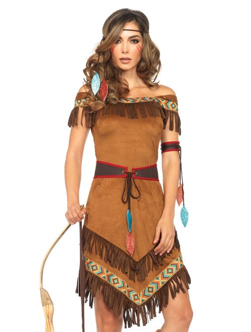 Leg Avenue Women's 4 Piece Native Princess Costume