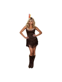 Dreamgirl Women's Native Indian Princess Costume