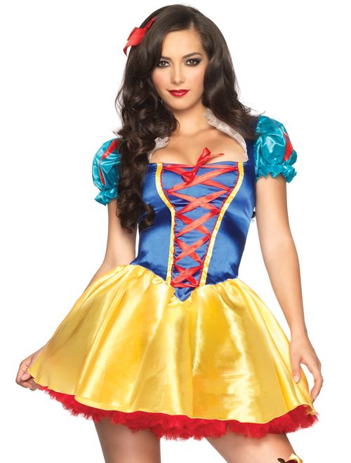 Leg Avenue Women's 2 Piece Fairytale Snow White Costume