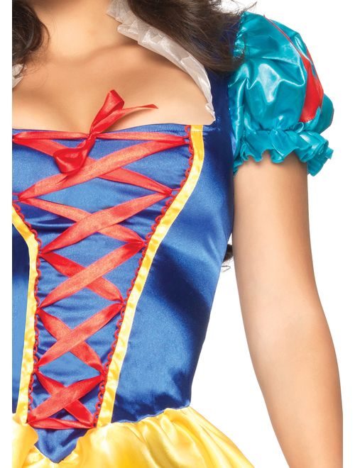 Leg Avenue Women's 2 Piece Fairytale Snow White Costume