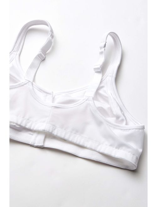 Just My Size JMS Easy-On Front Close Wirefree Bra 